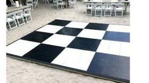 Black And White Dance Floor - 15' X 15' rental Southern Utah, UT