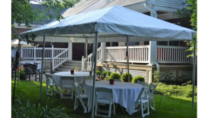 10'X20' Frame Tent - White Top rental Palm Beaches-Treasure Coast, FL