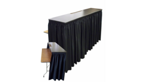Bar Skirt- Table 6ft (Black) rental Palm Beaches-Treasure Coast, FL