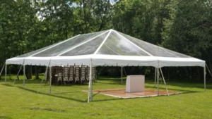 40'X80' Clear Top Frame Tent rental Palm Beaches-Treasure Coast, FL