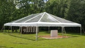 40'X60' Clear Top Tent rental Palm Beaches-Treasure Coast, FL
