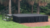 Stage 8'X20'X2' Black Plywood Top With Steps rental in Palm Beaches-Treasure Coast, FL
