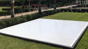 18X18 White Dance Floor *Outdoors 20'X20' rental Palm Beaches-Treasure Coast, FL