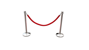 Silver Stanchion & Rope 3pc Set rental Palm Beaches-Treasure Coast, FL
