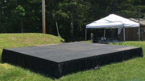 12'X24'X1'Stage - Black Top Plywood *No Steps rental Palm Beaches-Treasure Coast, FL