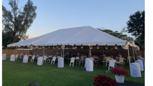 30'X75' White Frame Tent rental Palm Beaches-Treasure Coast, FL