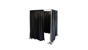 Pipe & Drape 8'X8' (Changing Room Style) *Enclosed rental Palm Beaches-Treasure Coast, FL