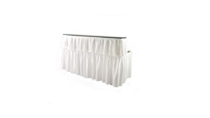 Bar Skirt Table 6'Ft (White) rental Palm Beaches-Treasure Coast, FL