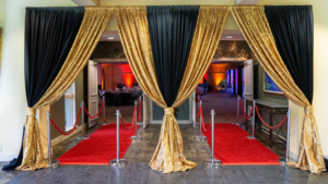 Pipe & Drape Entrance Pathway 20'Ft Lenght X 8'Ft rental Palm Beaches-Treasure Coast, FL
