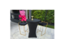 Gold Fuji Bar Stool With Black Cushion rental in Palm Beaches-Treasure Coast, FL