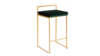 Gold Fuji Bar Stool With Green Cushion rental in Palm Beaches-Treasure Coast, FL