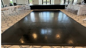 9'X9' Black Slate Dance Floor (For Indoor) rental Palm Beaches-Treasure Coast, FL