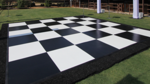 15'X15' Black / White Checker Dance Floor rental Palm Beaches-Treasure Coast, FL