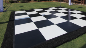 18'X18' Black & White Dance Floor *For Outdoor rental Palm Beaches-Treasure Coast, FL