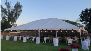30'X45' Frame Tent - White Top rental Palm Beaches-Treasure Coast, FL