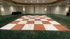 15'X15' Dark Maple & White Dance Floor *Check rental in Palm Beaches-Treasure Coast, FL