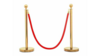 Gold Stanchion With Red Rope (3pc Set) rental in Palm Beaches-Treasure Coast, FL