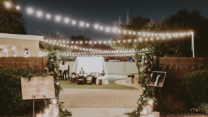 Zig Zag Bistro Lighting - 40'X50' rental Phoenix, AZ