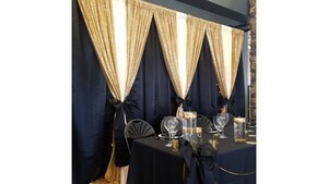 Gold Sequin /Black & White rental Palm Beaches-Treasure Coast, FL