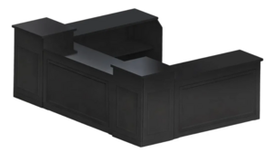 Heritage Bar Reversible 22' Black - 5 Piece rental New York, NY