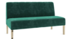 Kincaid Polished Gold Base Love Seat (3) rental in New York, NY