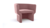 Cachet Chair - Dusty Rose Velvet rental in New York, NY