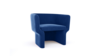 Cachet Chair - Sapphire Velvet rental in New York, NY