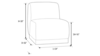 Colette Middle Chair Gold Base - Black Velvet rental in New York, NY