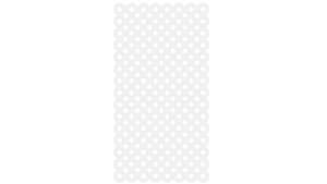 White Wood Lattice with White Velon Backing rental San Diego, CA