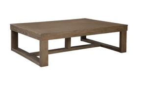 Brown Square Coffee Table rental Dallas-Ft. Worth, TX