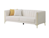 Cream Tuxedo Sofa rental in Chicago, IL