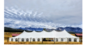 40X120 Tent rental Pagosa Springs, CO