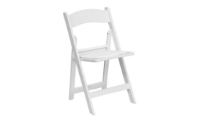 White Resin Chair rental Pagosa Springs, CO