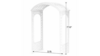 White Lattice Wedding Arch rental in Pagosa Springs, CO