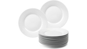 White 9" Plate rental Pagosa Springs, CO