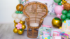 "Cheresa" Wicker Peacock Chair rental in Philadelphia, PA