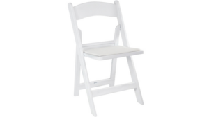 Garden Resin Folding Chair - White rental Philadelphia, PA