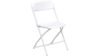 Plastic Folding Chairs - White rental in Philadelphia, PA