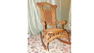 "Rosetta" - Wicker Rocker rental Philadelphia, PA