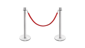 Stanchion - 8ft Velvet Rope, Red rental Philadelphia, PA