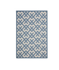 Blue Geometric Rug rental in Chicago, IL