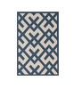 Navy Geometric Rug rental in Chicago, IL