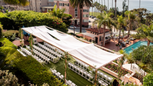La Valencia Cabana Structure (10' X 40') rental San Diego, CA