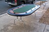 8 Foot Poker Texas hold'em table rental in San Antonio, TX