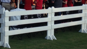 6' White Wood Fence rental Oklahoma City, OK