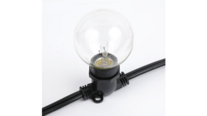 G40 Black Commercial Grade String Lights rental Oklahoma City, OK