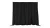 Black Polyester Pipe & Drape 10' H x 10' W (4 P... rental in Stillwater, OK