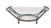 Oblong Glass Bowl - Metal Stand rental in Auburn, AL
