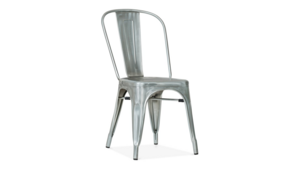 Silver Metal Chair rental Auburn, AL