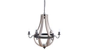 27"X29" Wood & Metal Chandelier rental Auburn, AL